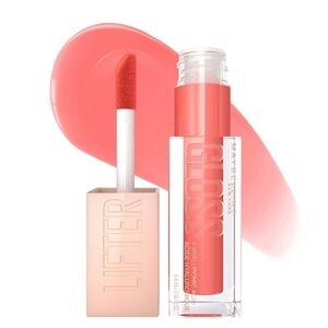 2 x Maybelline Lifter Gloss + Hyaluronic Acid Lip Gloss- 022 Peach Ring